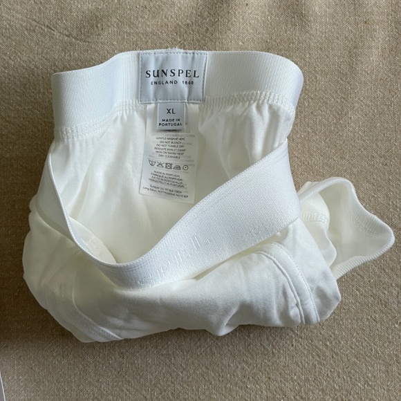 New in box SUNSPEL men boxer underwear white super cotton size XL - Picture 3 of 3